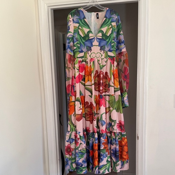STYLEWE Dresses & Skirts - Beautiful and Fun Multicolor Floral Tiered Maxi Dress - Women’s Small
